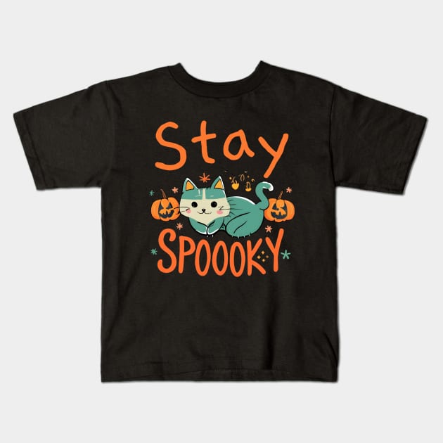 Stay Spooky Kids T-Shirt by NomiCrafts